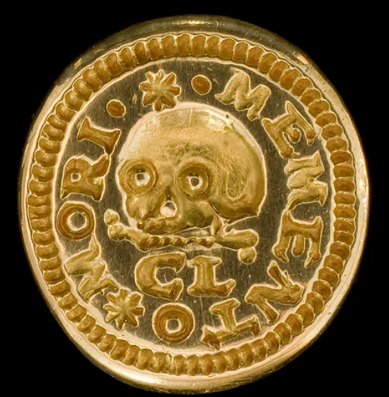 Memento Mori on coins, ancient and modern